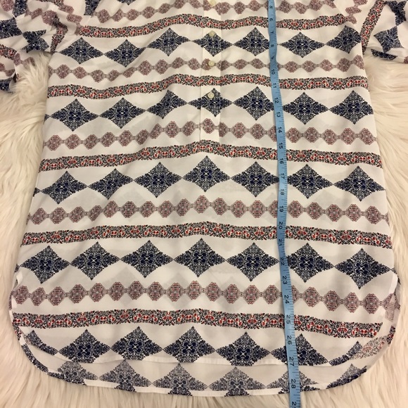 LOFT | patterned tunic - Picture 6 of 8